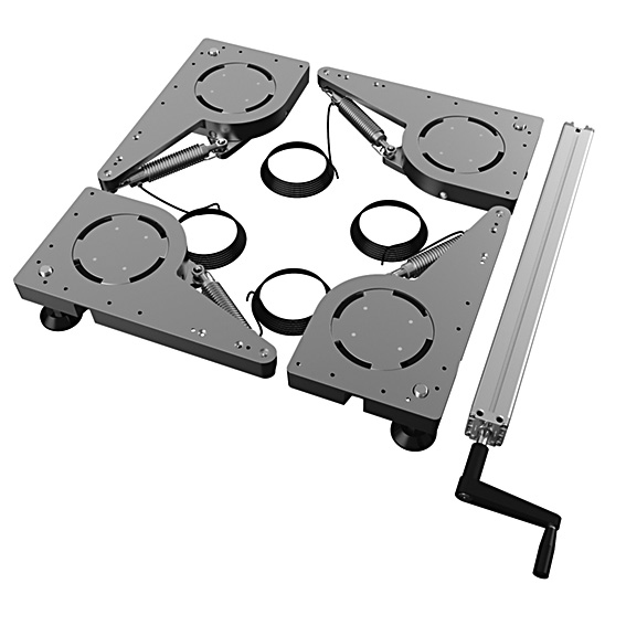 Hydraulic Lift Caster (Set)